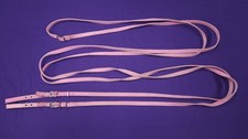 4m Pink Webbed Horse Driving Reins