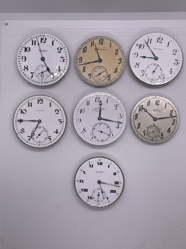 Lot pocket watch movements - lot,