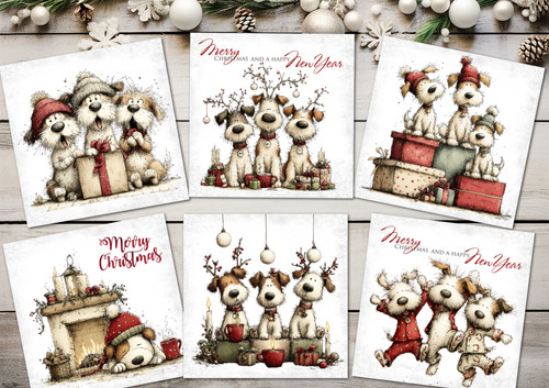 Scruffy dogs novelty - scruffy,