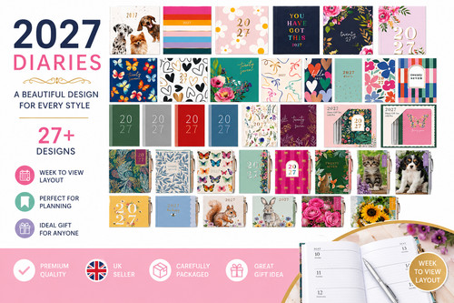 2027 diary slim size - diary,