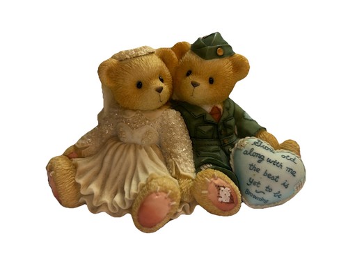 Vtg enesco bride groom - bride,