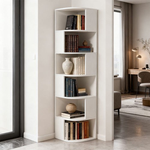 Tier corner bookshelf - 6,