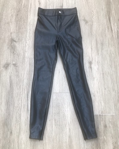 Zara faux leather leggings