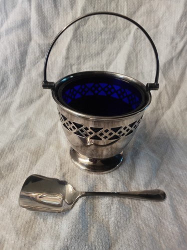 Plato sugar bowl - plato, blue