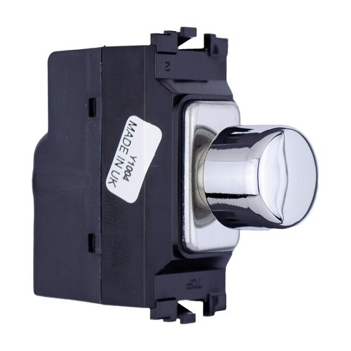 Grid dimmer switch chrome - dimmer,