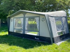 2024 Isabella Ambassador Dawn size 925cm G16 Full Caravan Awning Carbon IX Frame