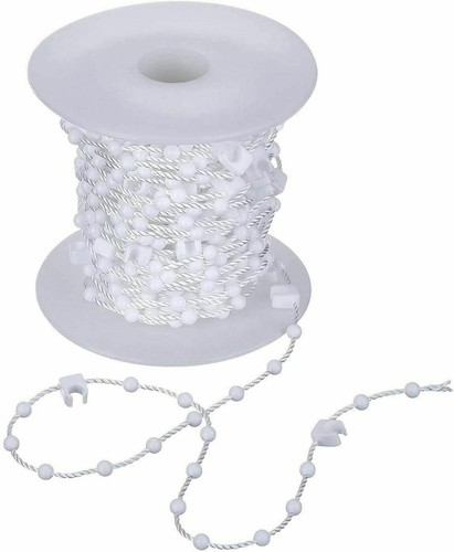 Vertical blind beaded clip - beaded,