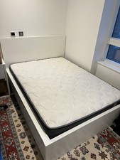 Ikea Malm Double Bed with