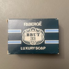 Vintage Faberge Brut 33 Luxury Soap In Original Box - Rare Find - LOOK