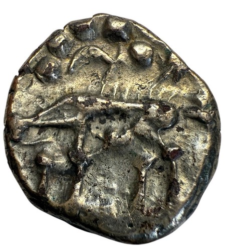 Iceni base gold stater - iceni, norfolk