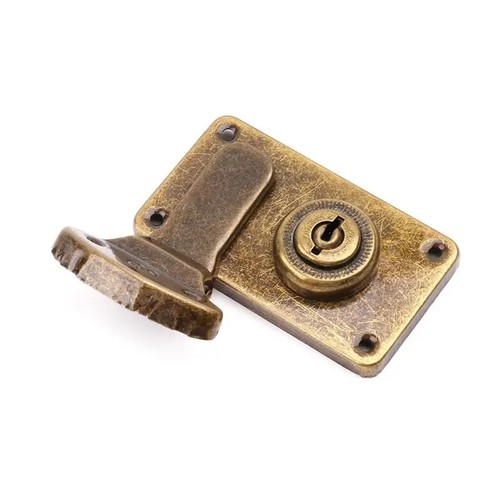 Bronze colored latch - bronze-colored, latch-type