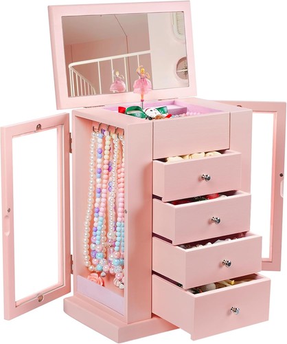 Musical girls jewellery box - girls,