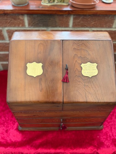 Antique stationery cabinet - stationery,