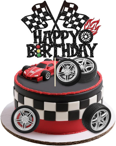 Pcs hot wheels cake topper - pcs,