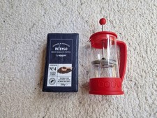Bodum Brazil French Press Coffee Maker 1 Cup Cafetiere + 250g Coffee **Mint**