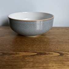 DENBY JET GREY CEREAL BOWL X1