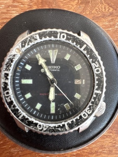 Vintage seiko 7002 7000 black - seiko,