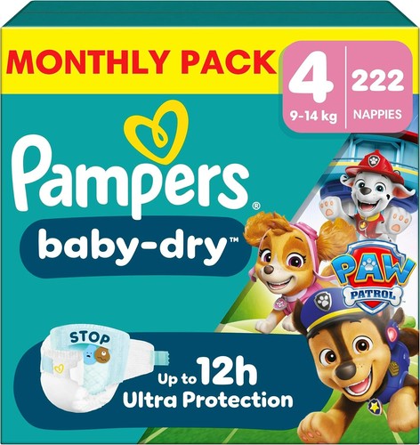 Pampers baby dry nappies - nappies, size
