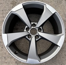 * 19" GENUINE AUDI A4 S LINE B9 ROTOR ALLOY WHEEL RIM 8W0601025CG 8.5J ET40
