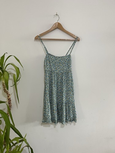 Zara floral blue green - zara,