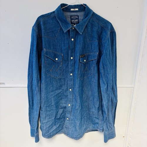 Vintage wrangler blue denim - wrangler,