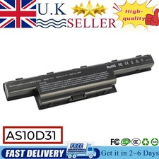 6 Cell Battery for Acer Aspire 4741 7551 5750 5741 5551 5552 5742Z 4551 AS10D31