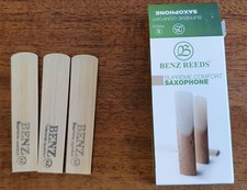 Benz Supreme Comfort Reeds, Strength 3.5 for Alto Saxophone, Box of 3