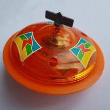 1970's Flying Saucer UFO retro space toy plastic Hong Kong vintage battery power