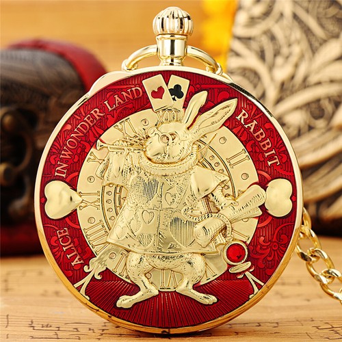 Engraved gold rabbit - engraved,