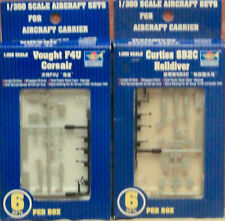 Trumpeter 06213 1:350 Vought F-4U Corsair and  Curtis SB-2C Helldiver