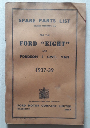 Ford eight fordson - ford, van