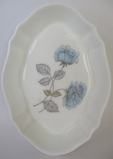 Wedgewood - Ice Rose - Trinket/Pin Dish - Bone China - Made in England