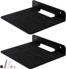 Floating Metal Shelves x 2