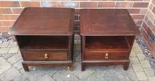 Pair of Stag Minstrel Bedside Tables Suit Upcycling