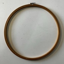 32cm - 12” Wooden Embroidery