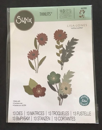 Wild blooms flowers sizzix - wild,