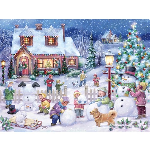Christmas jigsaw puzzle - christmas,