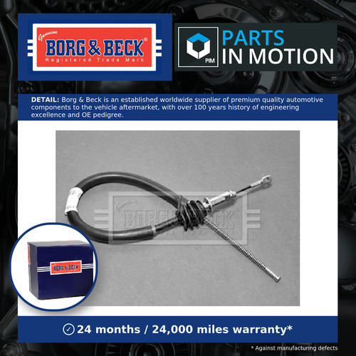 Handbrake cable front left - handbrake, or