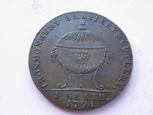 Lovely 1794 halfpenny - 1794,