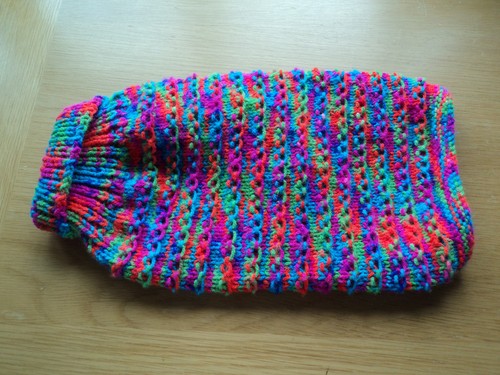 Hand knitted aran dog - hand, dog/cat