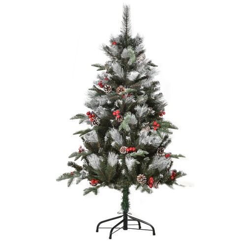 Homcom 4ft artificial snow - artificial,