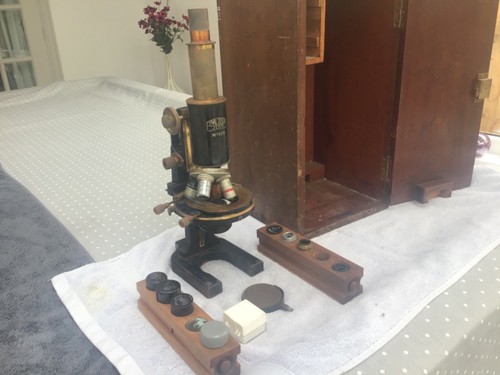 Used vintage microscopes - used,