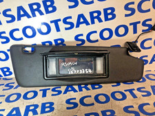 SAAB 9-3 93 Convertible Black Sun Visor DRIVER Right Hand UK 12773354 2004-10