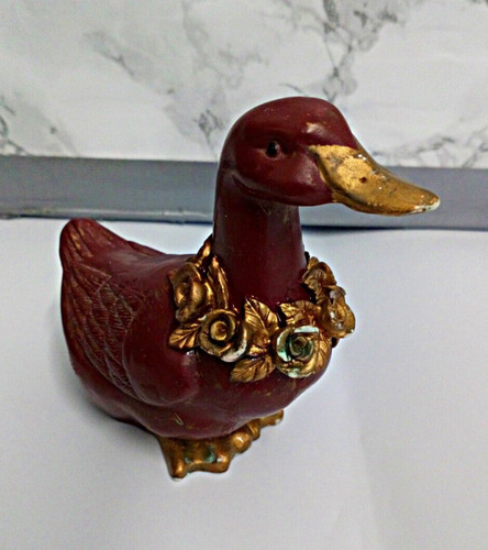 Small resin retro goose - small,