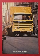 Scania LB 81 Sales Brochure 1977 Dutch Language