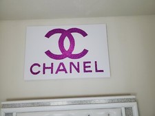 Glitter wall art