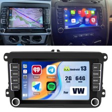 Android 13 Apple Carplay Car Stereo GPS Radio For VW Golf MK5 Polo Passat Jetta