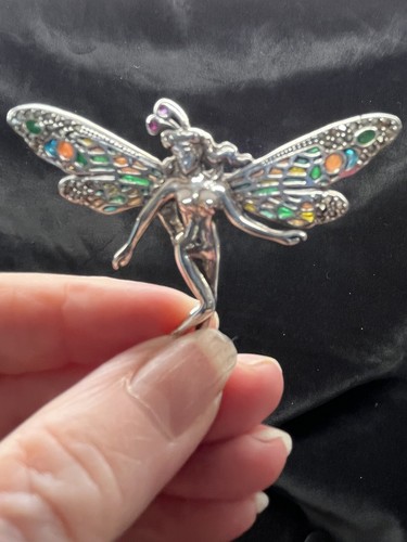 Sterling silver art nouveau - sterling,