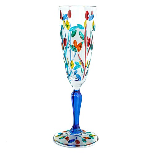 Murano glass champagne multi - murano,