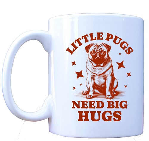 Little pugs need big - big, hugs